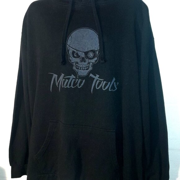Matco Tools Automotive Men's Adult Sz XXL Hoodie Sweatshirt Skull Logo Black - Picture 2 of 6